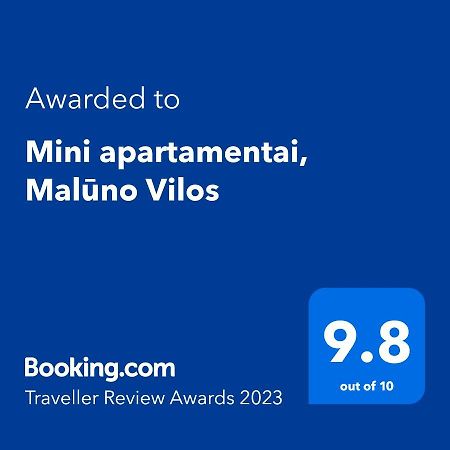 "Mini Apartamentai", Maluno Vilos Apartment Palanga Bagian luar foto